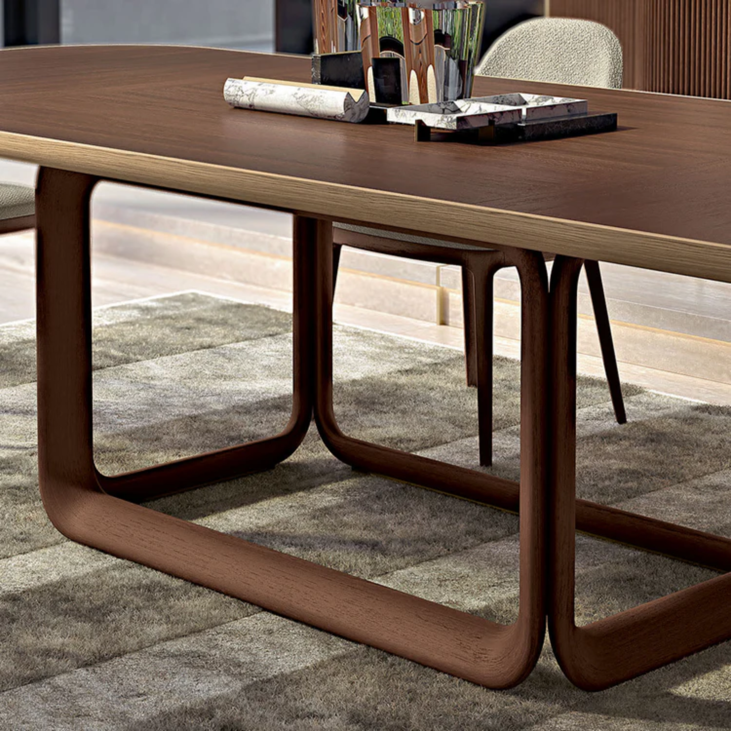 BAMAX | RECTANGULAR CANALETTO TABLE | $22,320.00