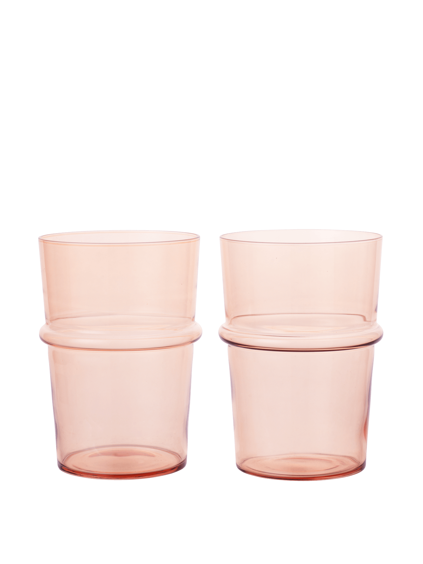 Ferm Living Boya Tall Glasses Blush