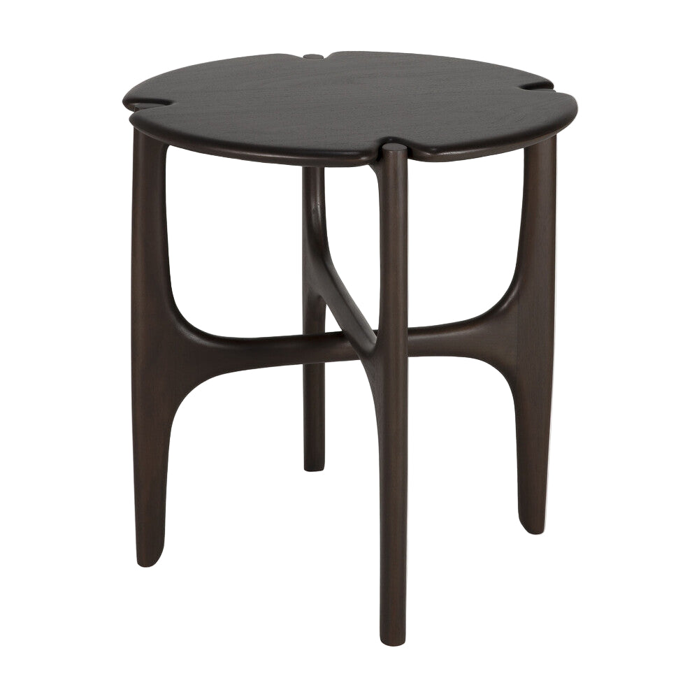 ETHNICRAFT PI SIDE TABLE - MAHOGANY DARK BROWN | $549.00