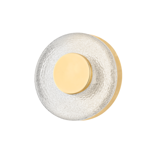 HUDSON VALLEY LIGHTING | PEARL WALL SCONCE - VINTAGE BRASS | $614.00