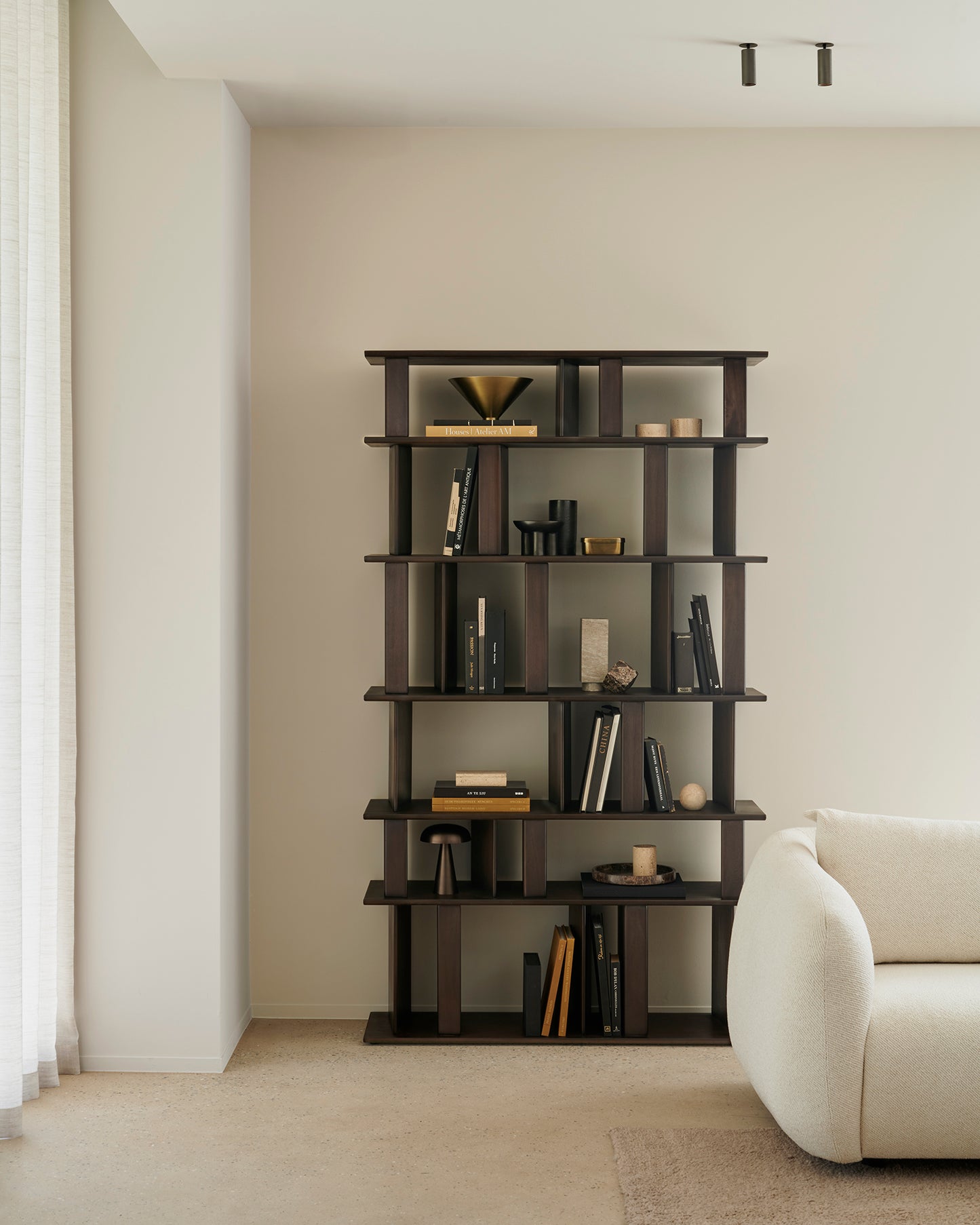 ETHNICRAFT BLOCK RACK - MAHOGANY ESPRESSO | $4,319.00