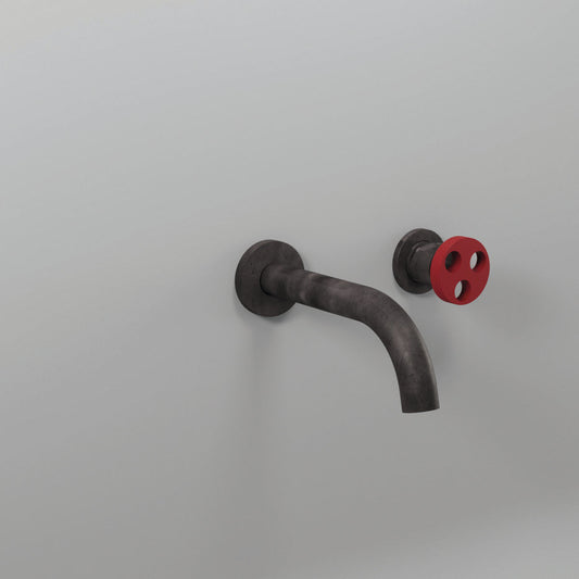 Bongio Bowling Wall Basin Mixer 186mm