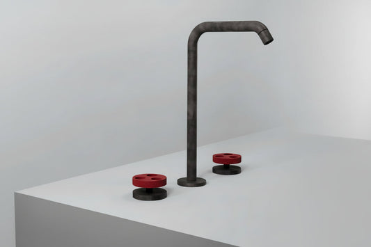 Bongio Bowling 3-Hole Basin Mixer High 355mm