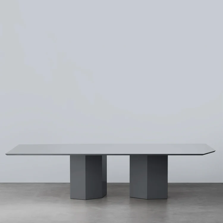 SECOLO | MONITH GLOSSY BLUE DINING TABLE | $13,140
