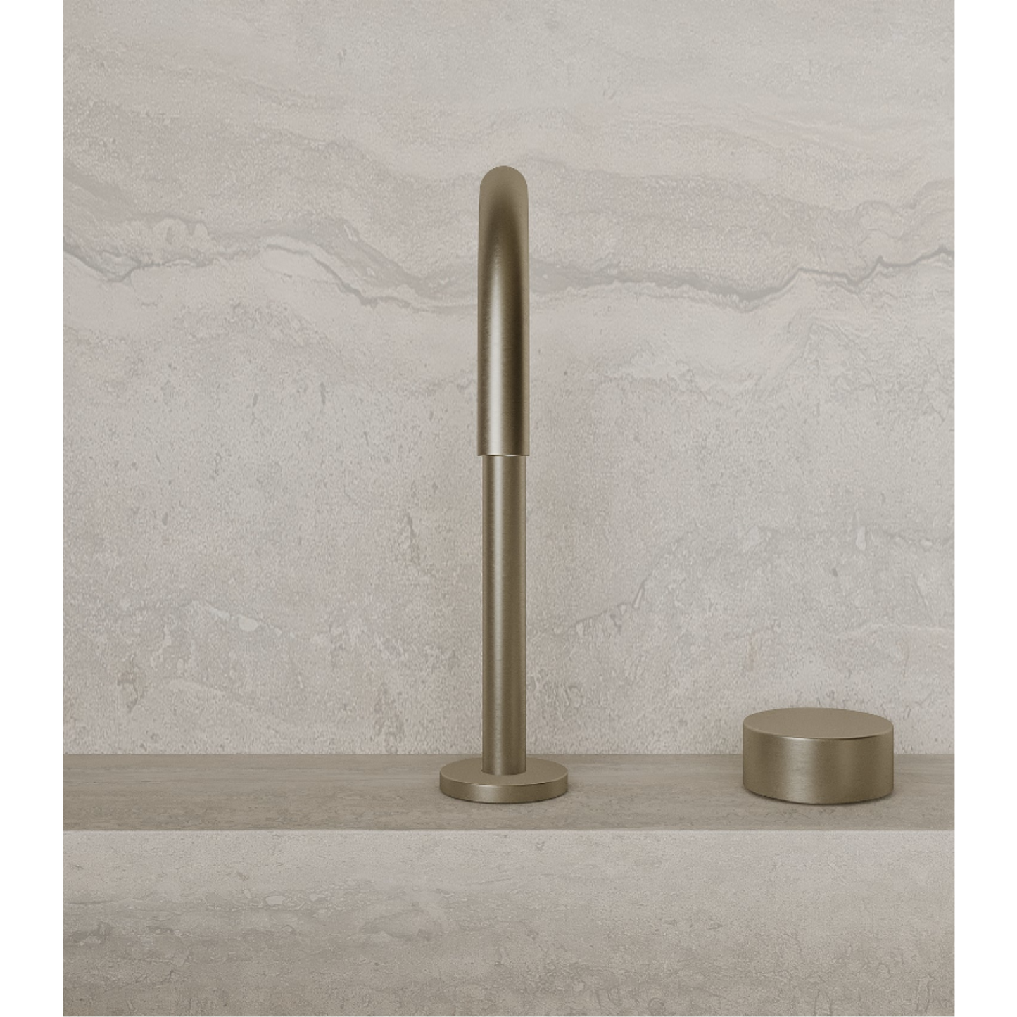 ELEMENTO BATH | HIGH ARC COUNTER MOUNTED FAUCET | $930.00 - $1,095.00