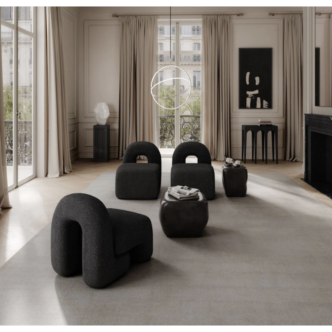 DAIKU LOUNGE CHAIR - DEEP TAUPE | $1,495.00