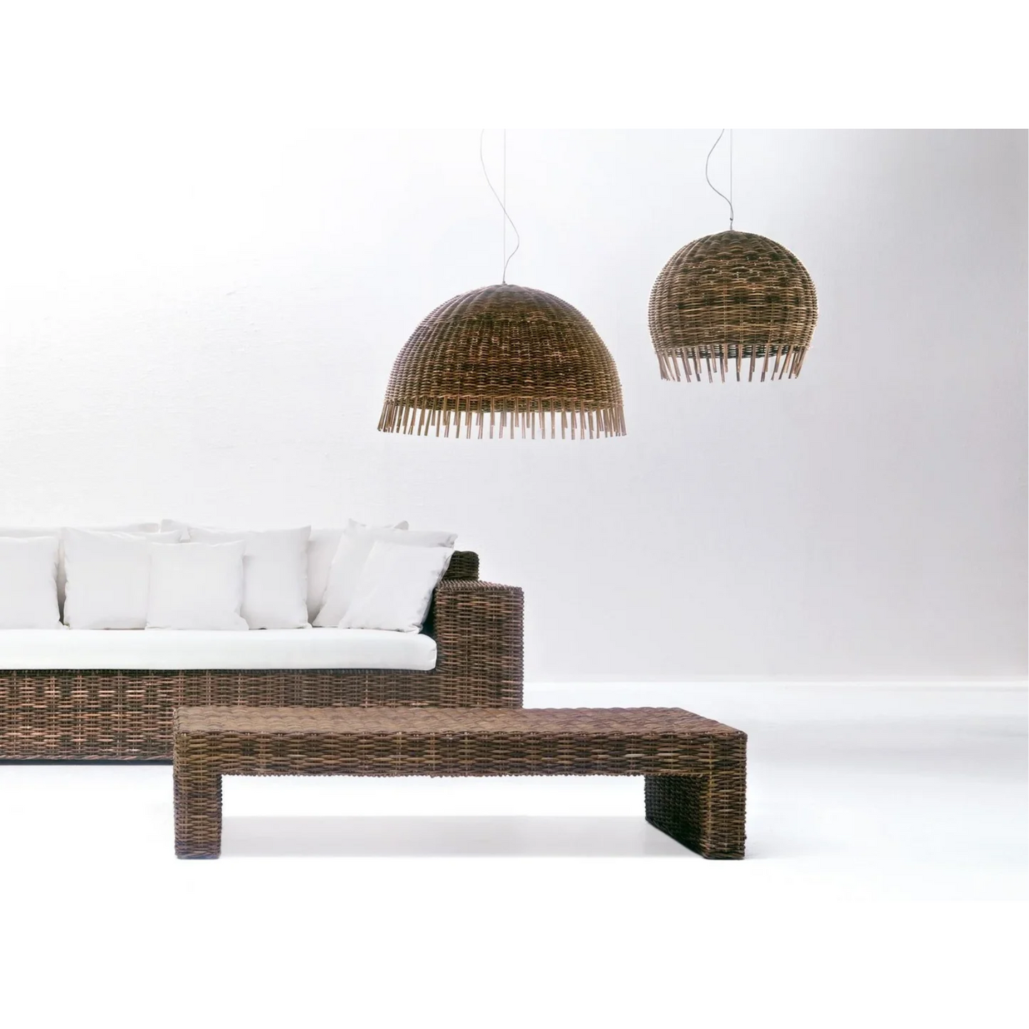 GERVASONI | LARGE CROCO SUSPENSION LAMP | $1,656.00