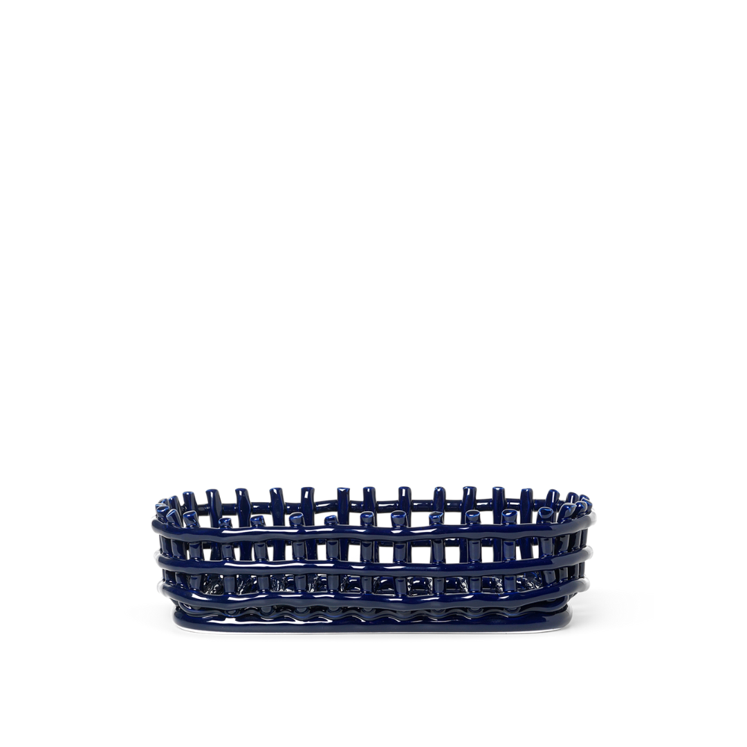 FERM LIVING | CERAMIC BASKET | $95.00