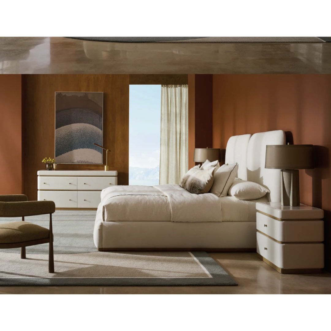 CARACOLE | MALTA UPHOLSTERED KING BED | $5,505.00
