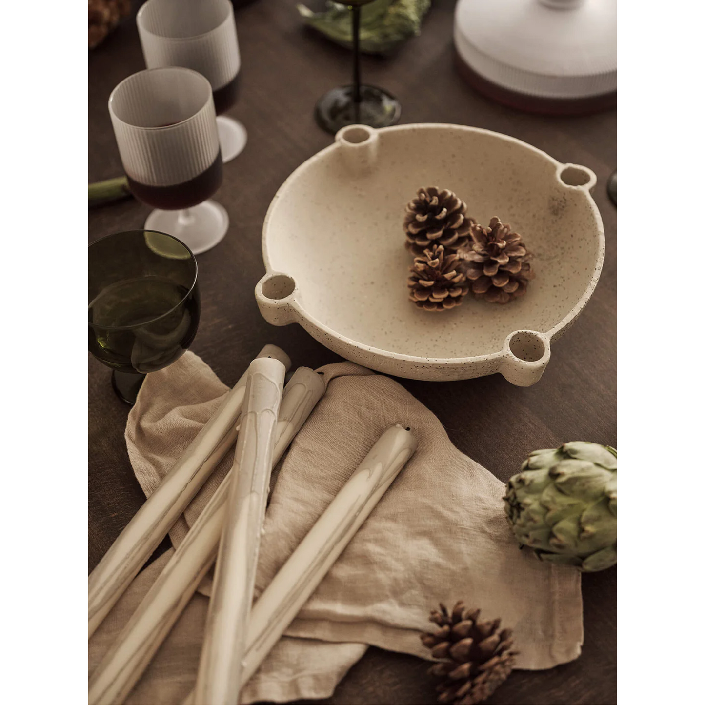 FERM LIVING | BOWL CANDLE HOLDER | $99.00