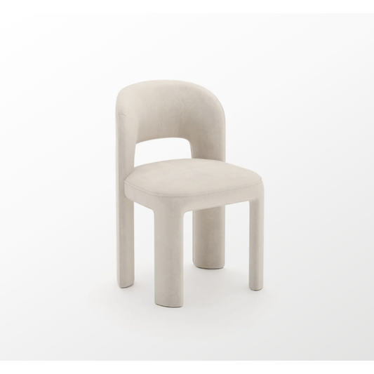 CARACOLE | OVERLAP SIDE CHAIR IVORY | $1,410.00