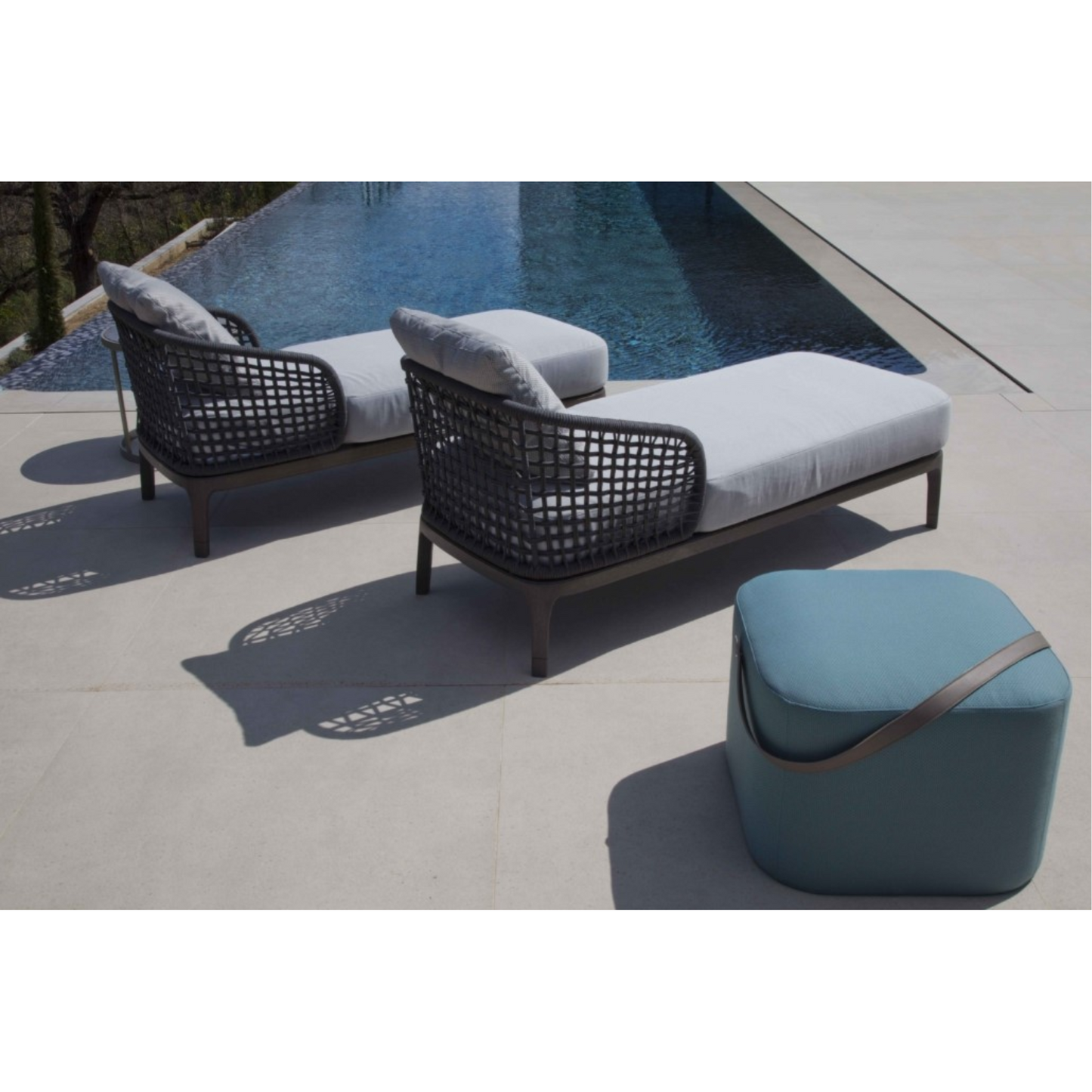 LUNGOTEVERE CHAISE LONGUE OUTDOOR | $9,957.00