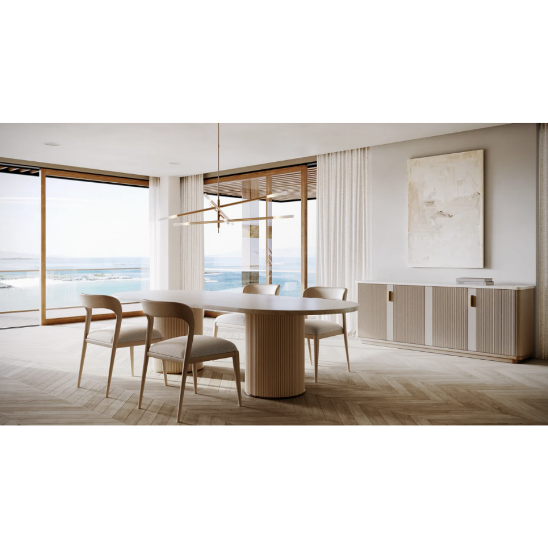 CARACOLE | RHYTHM SIDE CHAIR IVORY | $1,580.00