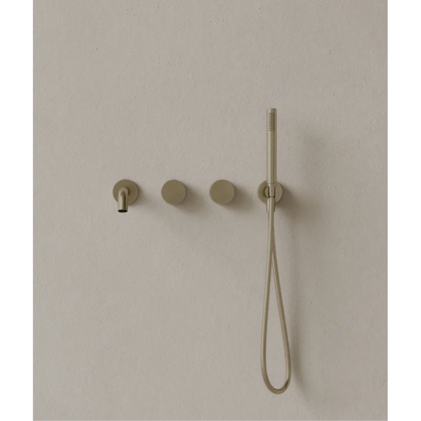 ELEMENTO BATH | MODERN CURVED SPOUT WALL-MOUNTED BATHTUB FILLER | $2,157.03