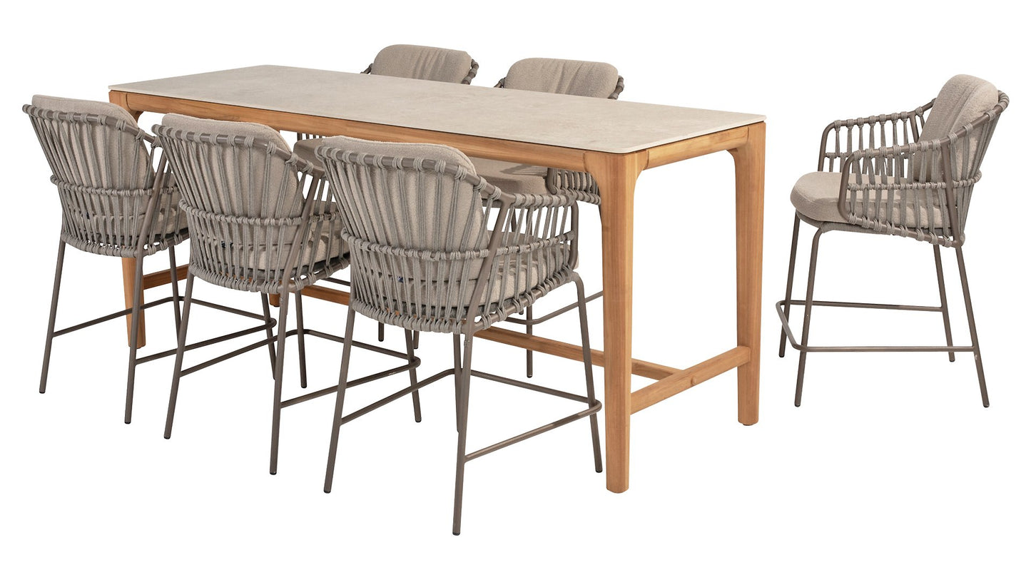 4 SEASONS OUTDOOR | CAPALBIO HIGH DINING CHAIR | SET OF 2 | $2,425.00