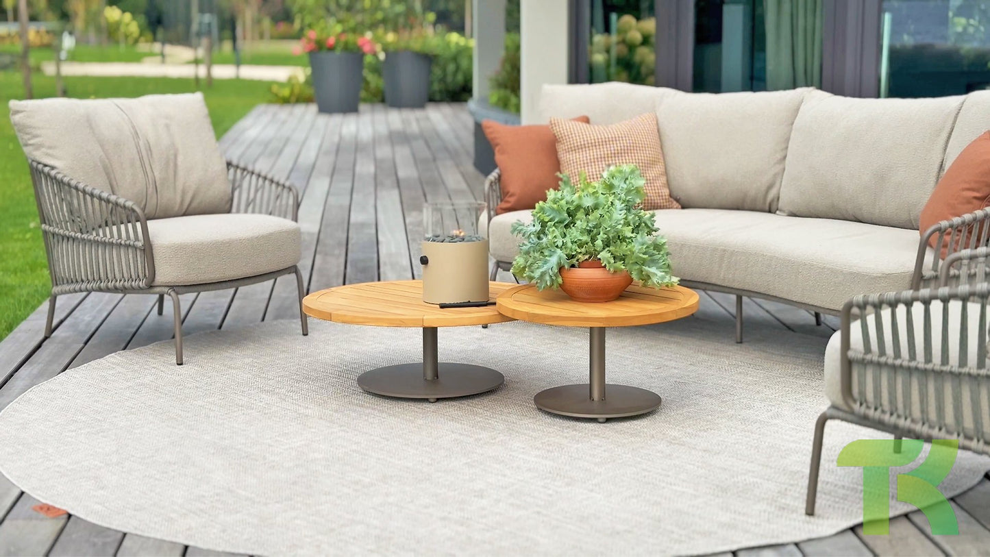 4 SEASONS OUTDOOR | CAPALBIO 3-SEATER BENCH | $5,210.00