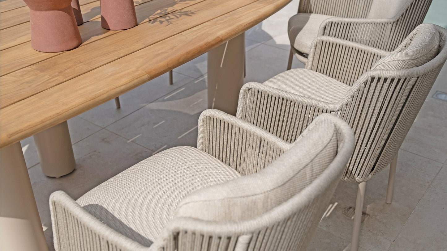 4 SEASONS OUTDOOR | BERNINI DINING CHAIR | SET OF 2 | $1,082.00
