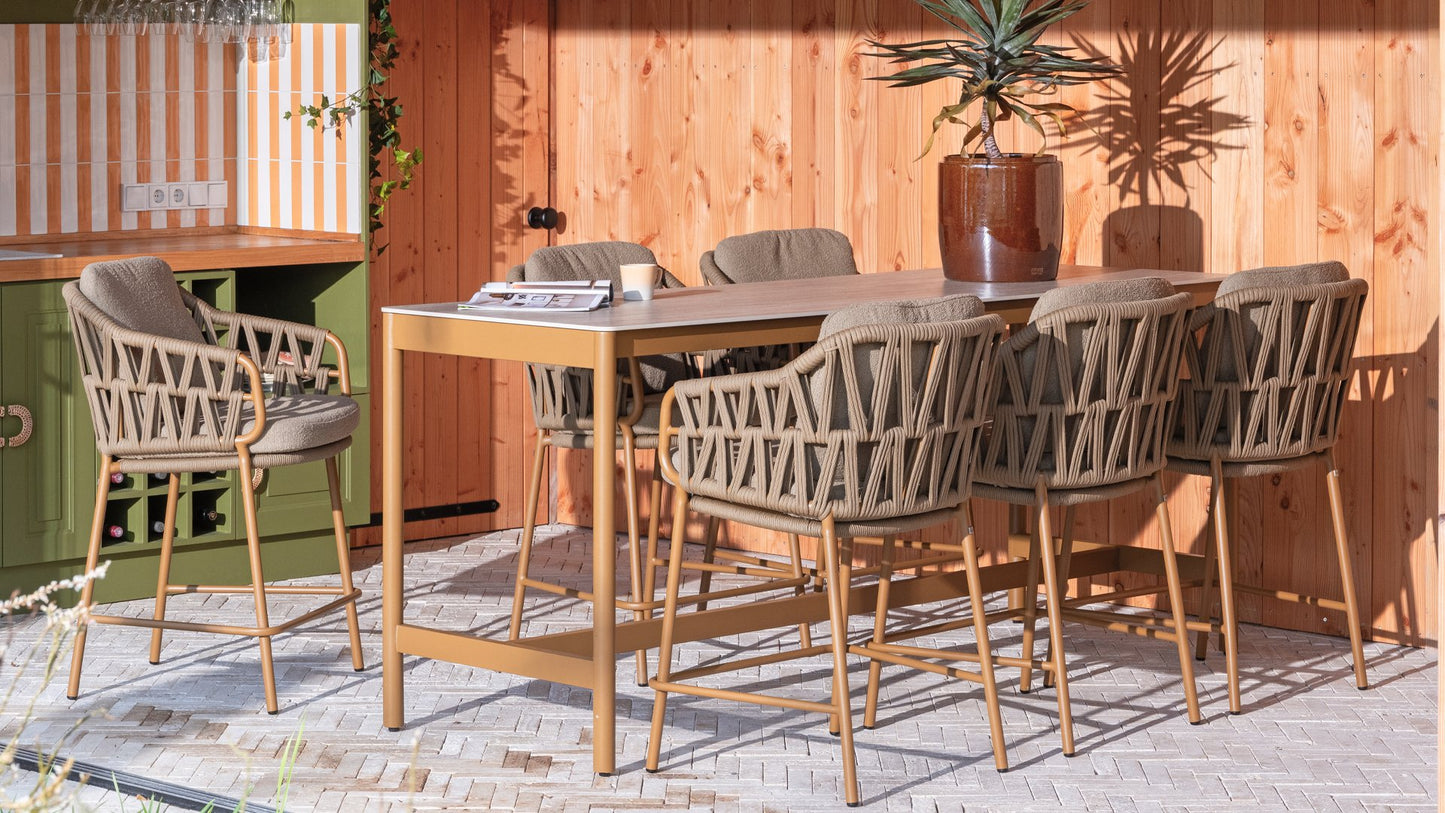 4 SEASONS OUTDOOR | BIARRITZ HIGH DINING CHAIR | SET OF 2 | $2,622.00