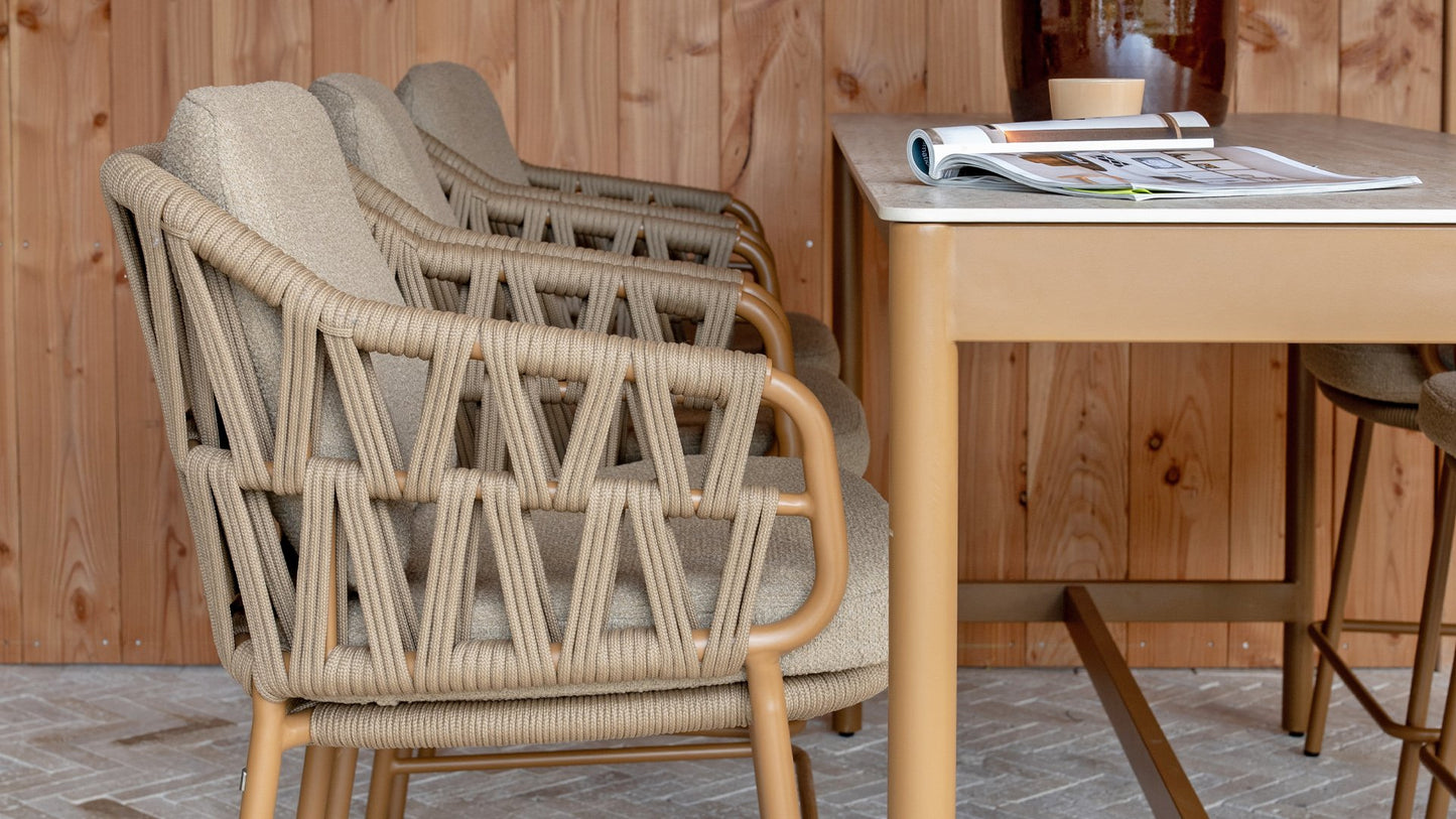 4 SEASONS OUTDOOR | BIARRITZ HIGH DINING CHAIR | SET OF 2 | $2,622.00