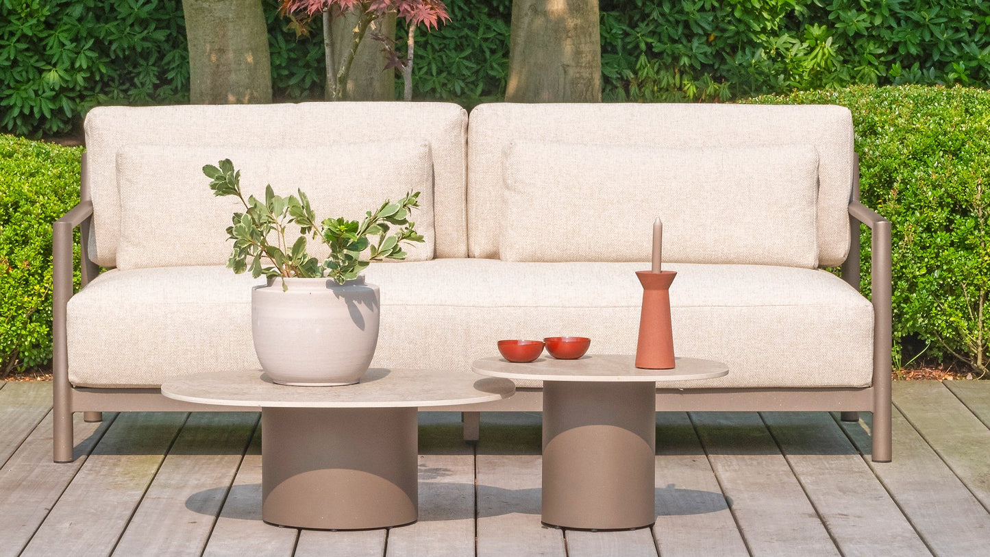 4 SEASONS OUTDOOR | CAPRESI 3-SEATER BENCH | $4,596.00