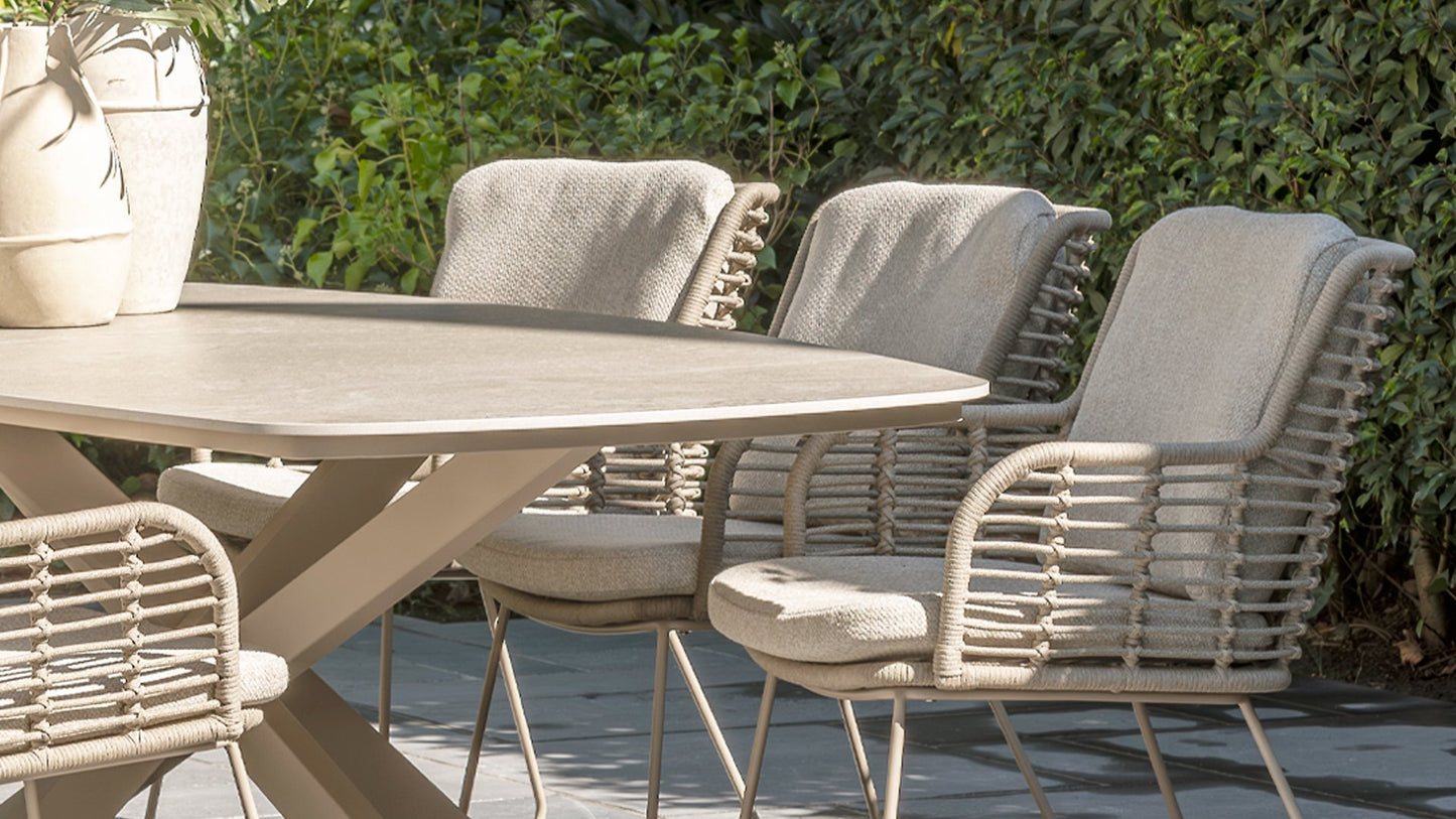 4 SEASONS OUTDOOR | FABRICE DINING CHAIR | SET OF 2 | $2,022.00