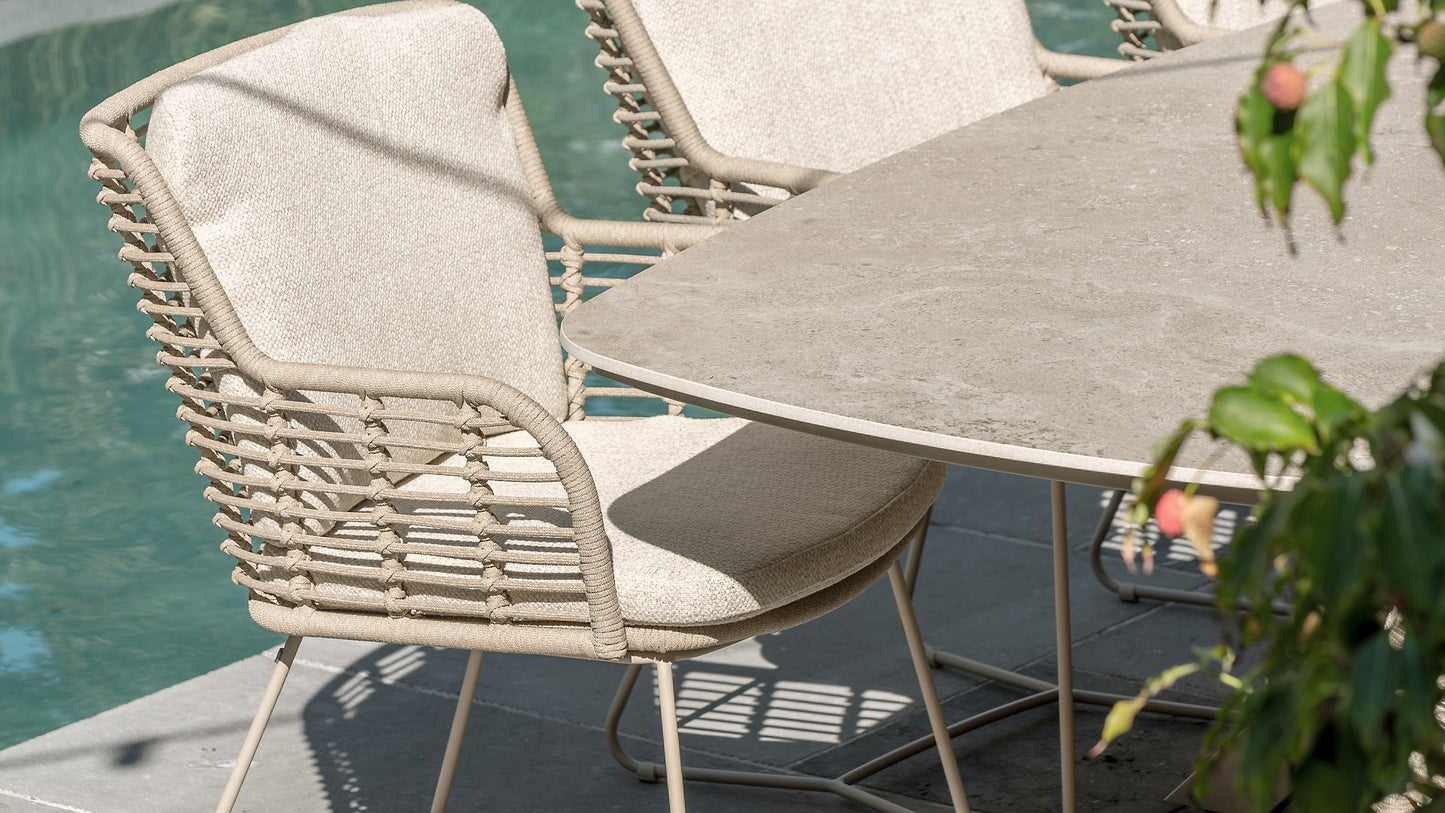 4 SEASONS OUTDOOR | FABRICE DINING CHAIR | SET OF 2 | $2,022.00