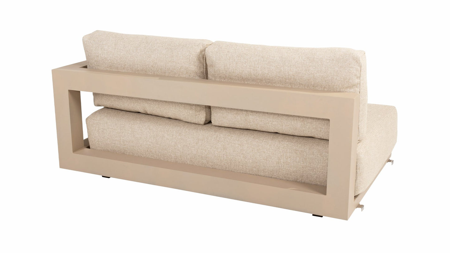 4 SEASONS OUTDOOR | METROPOLITAN 2.5-SEATER LEFT ARM BENCH | $4,259.00