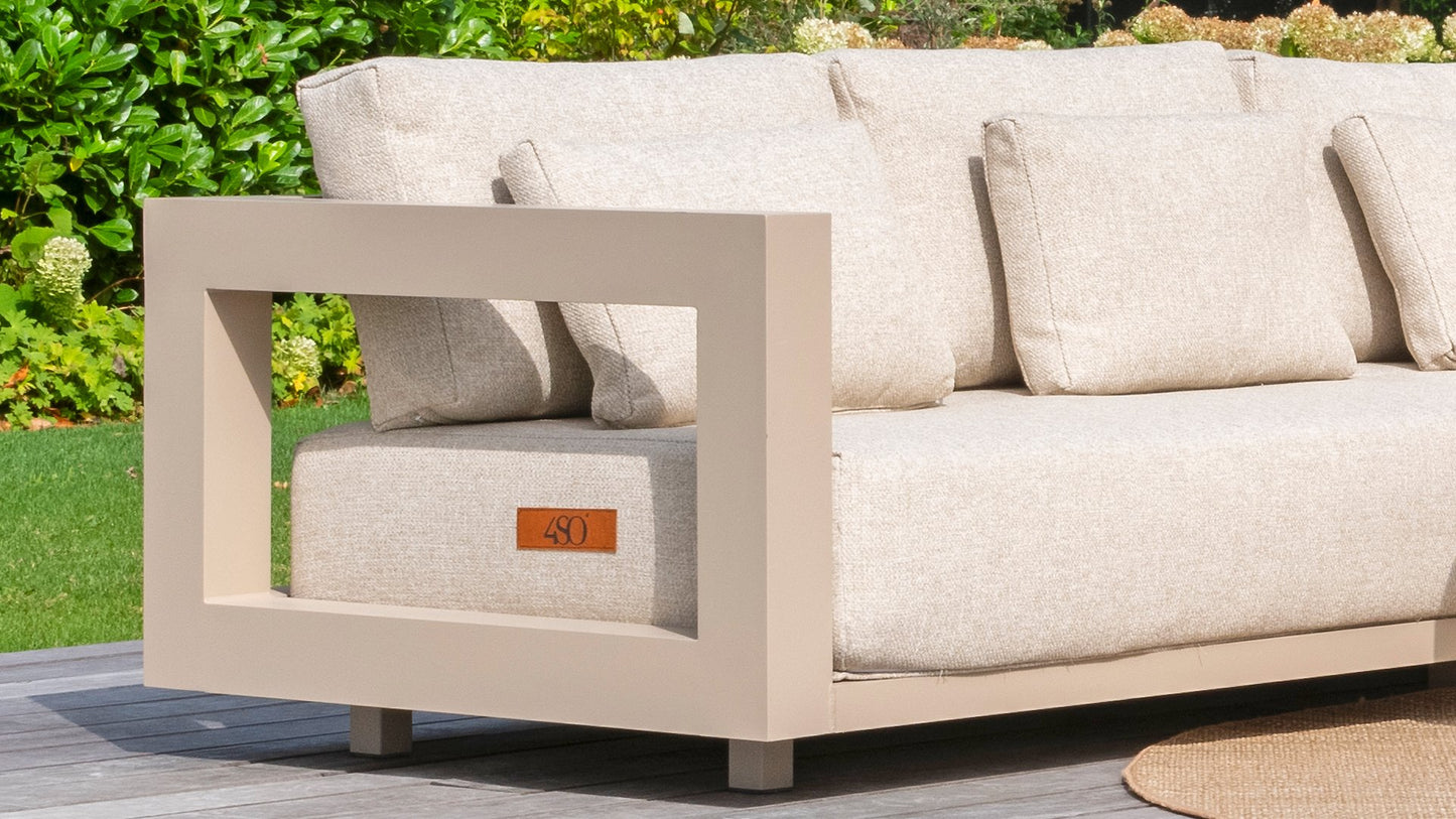 4 SEASONS OUTDOOR | METROPOLITAN 2.5-SEATER LEFT ARM BENCH | $4,259.00