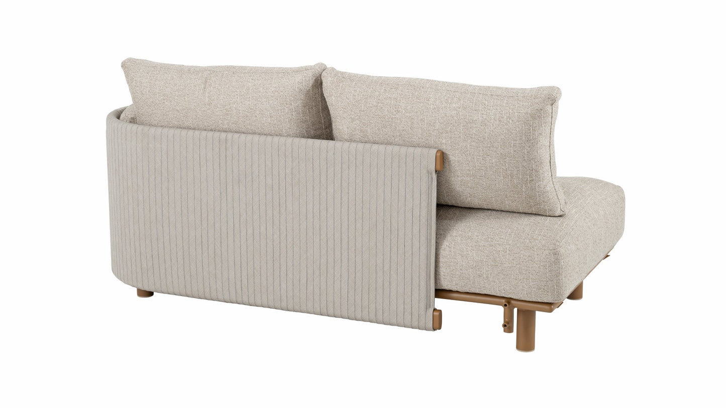 4 SEASONS OUTDOOR | SAFINA 3-SEATER LEFT ARM BENCH | $6,214.00