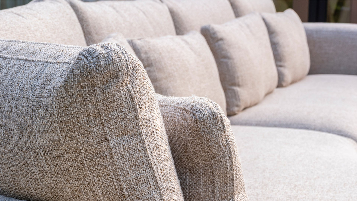 4 SEASONS OUTDOOR | SAFINA 3-SEATER LEFT ARM BENCH | $6,214.00