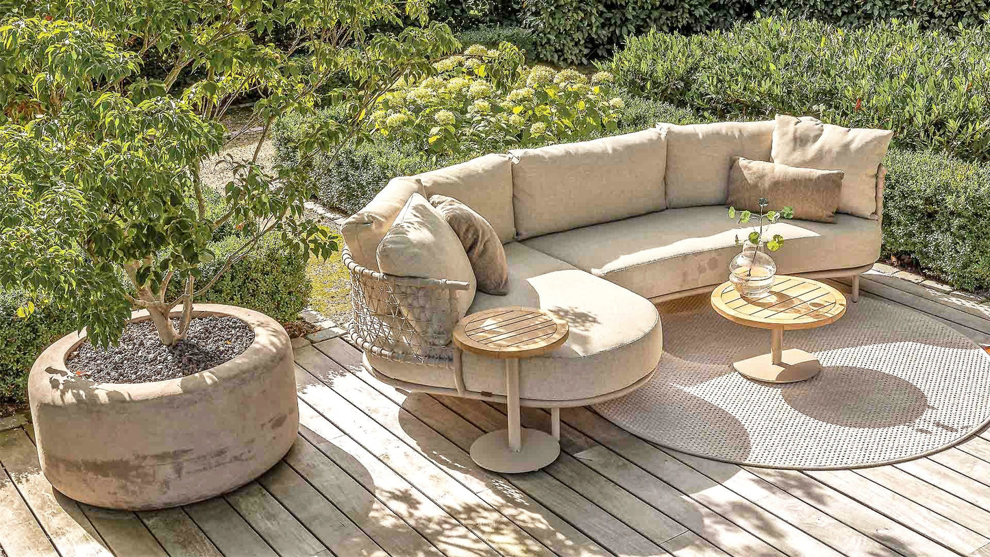 4 SEASONS OUTDOOR | SARDINIA 2-SEATER LEFT ARM BENCH | $4,799.00