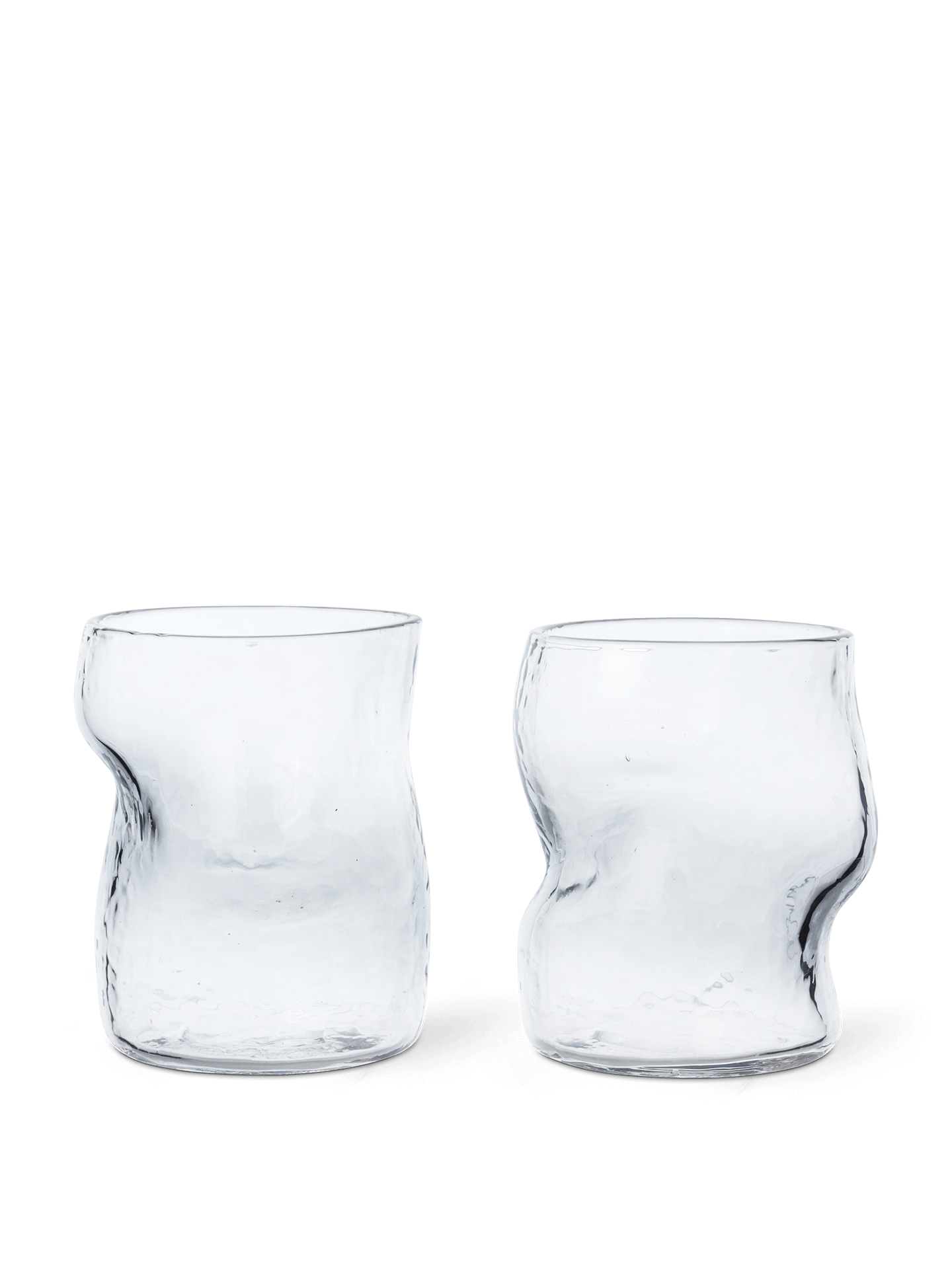 Ferm Living Dimple Glasses Set of 2