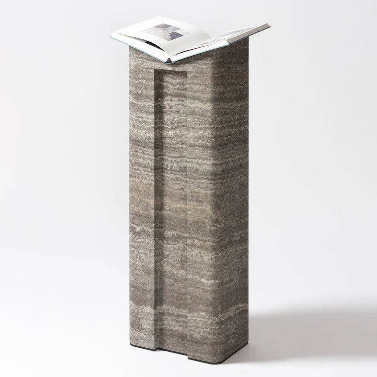 GIOBAGNARA | LLOYD MARBLE FLOOR BOOKSTAND | $13,855.00