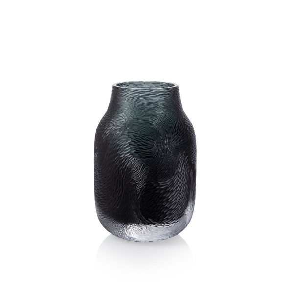 Heroine Vase Meret 25cm Smoke - Rückl