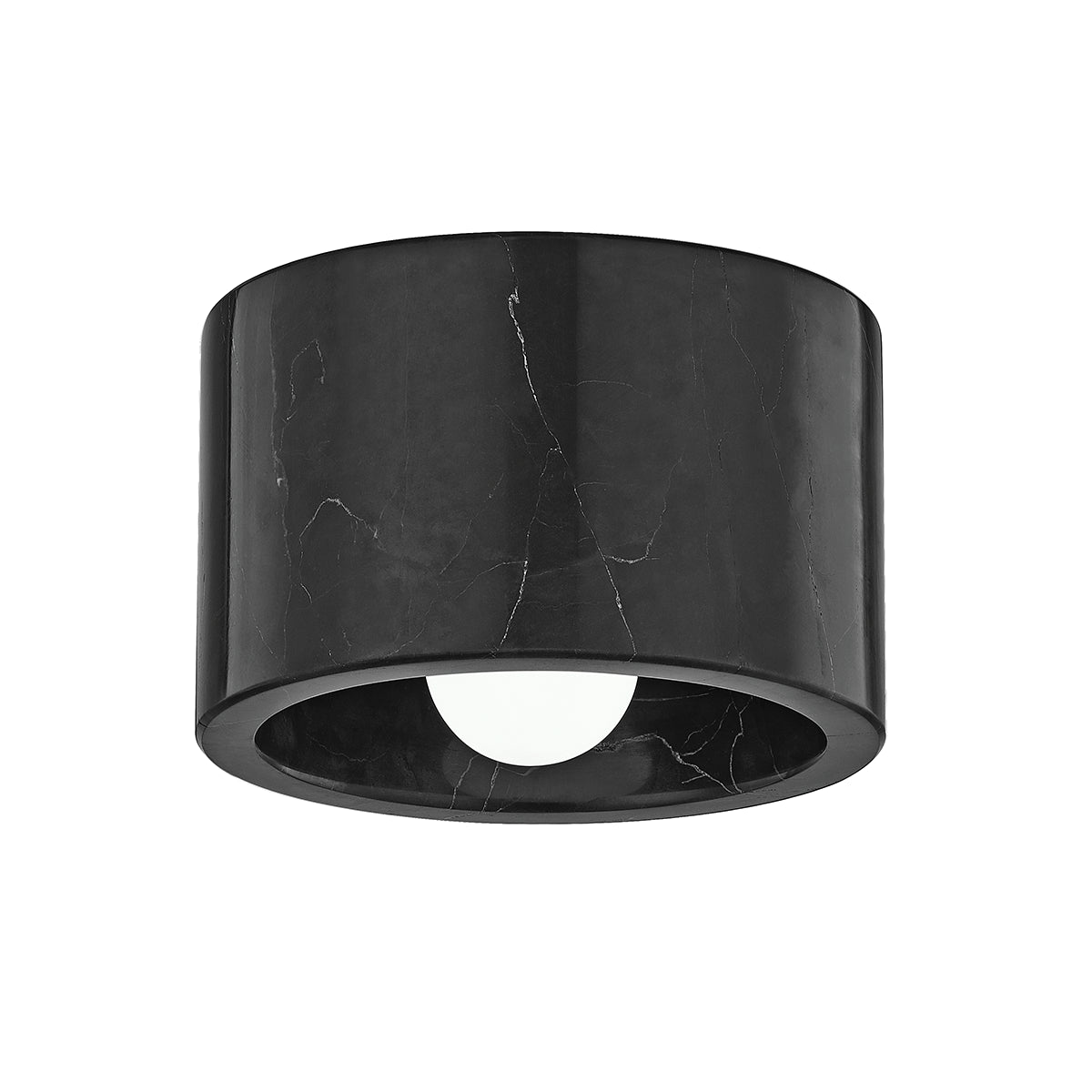 HUDSON VALLEY LIGHTING | LORIS FLUSHMOUNT - BLACK MARBLE | $462.00