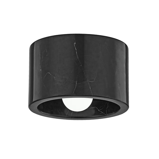 HUDSON VALLEY LIGHTING | LORIS FLUSHMOUNT - BLACK MARBLE | $462.00