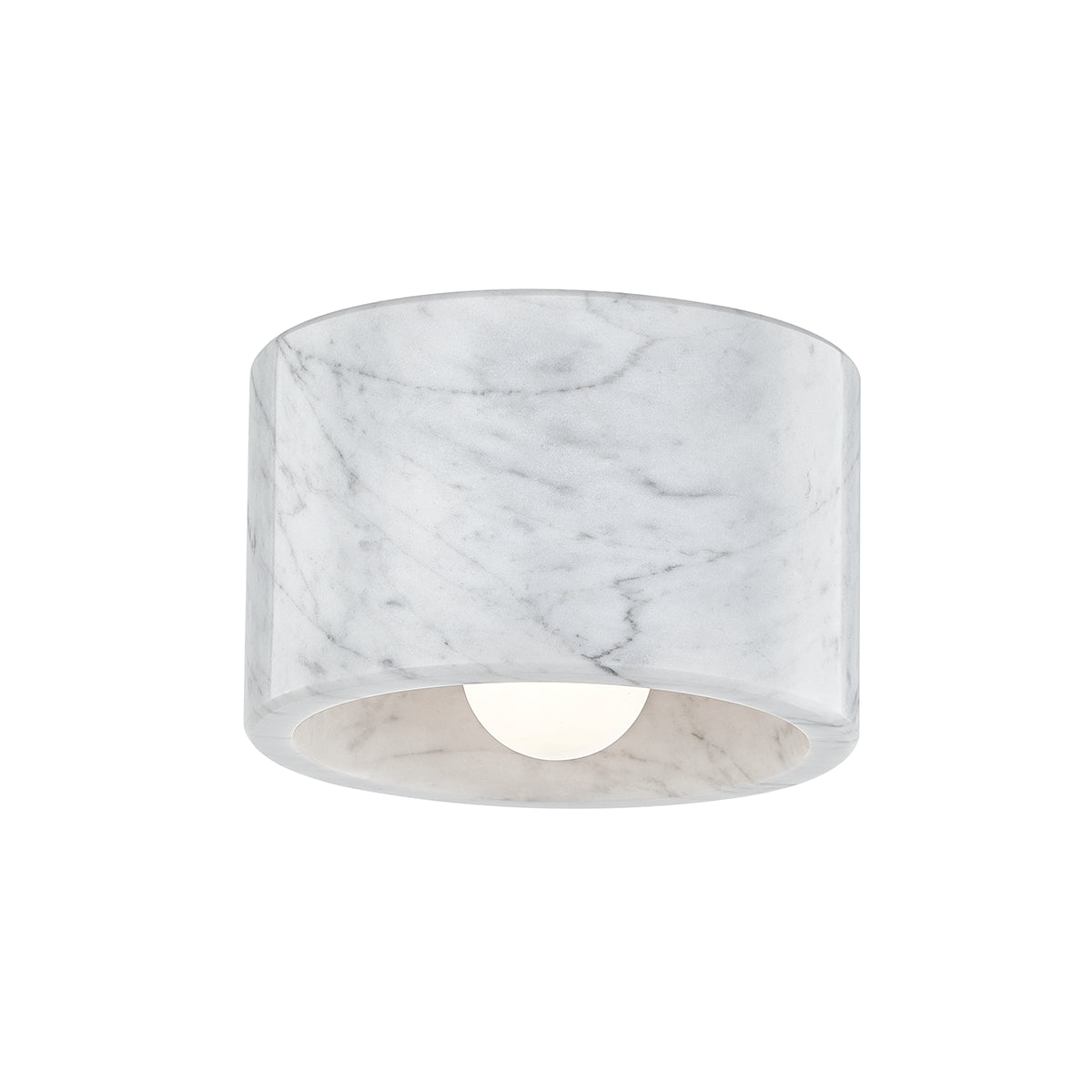 HUDSON VALLEY LIGHTING | LORIS FLUSHMOUNT - WHITE MARBLE | $462.00