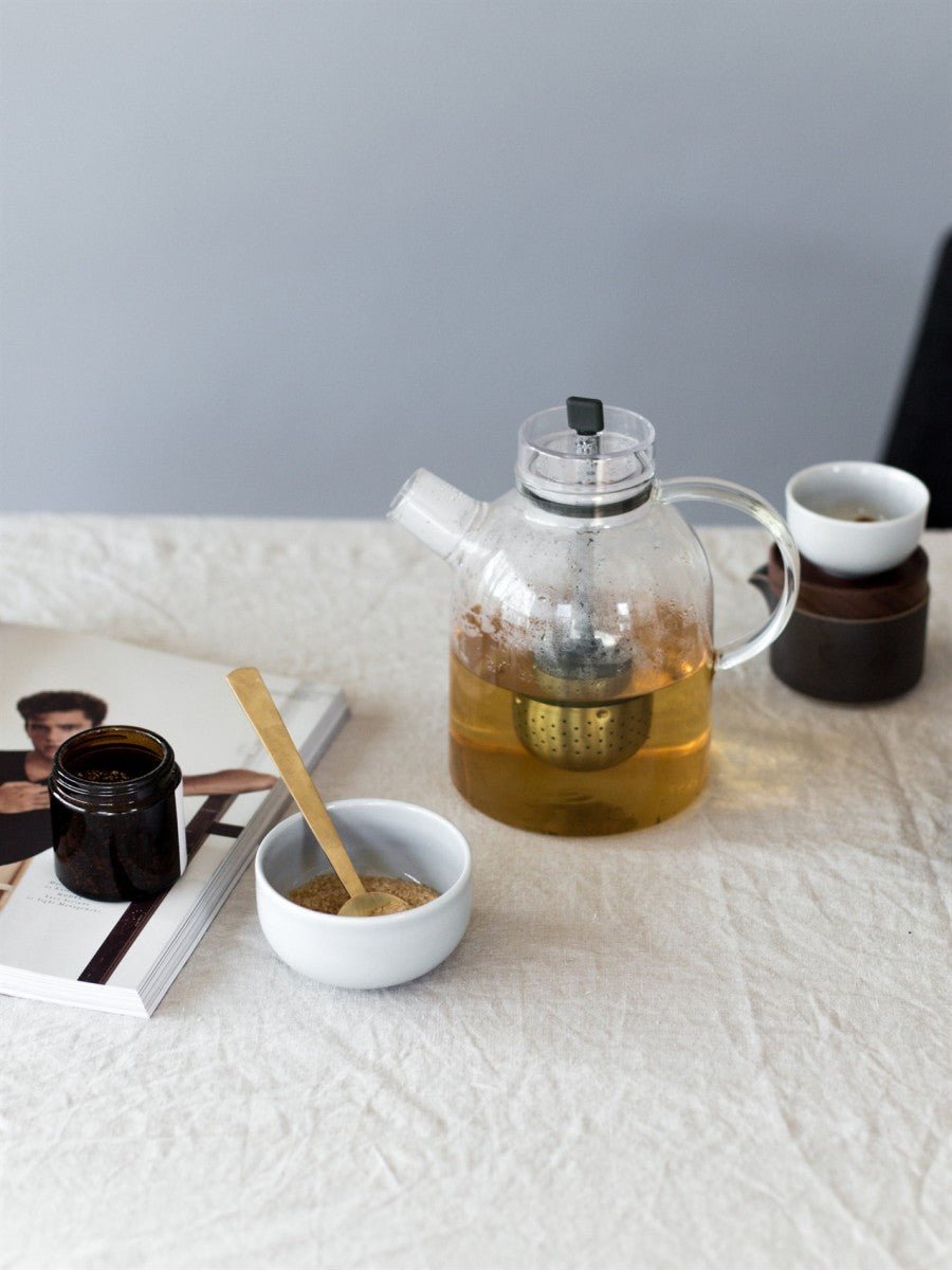 Kettle Glass Teapot