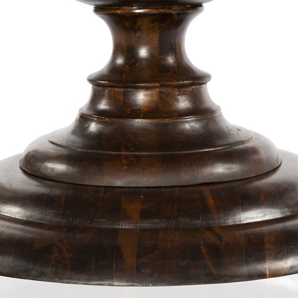 Magnolia Round Dining Table-Dark Oak