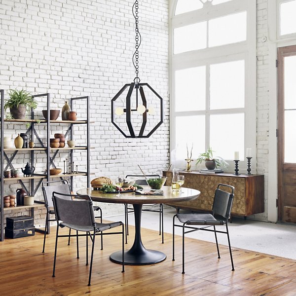 Powell Dining Table-Bluestone