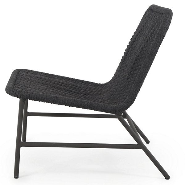 Bruno Outdoor Lounge Chair-Dark Grey