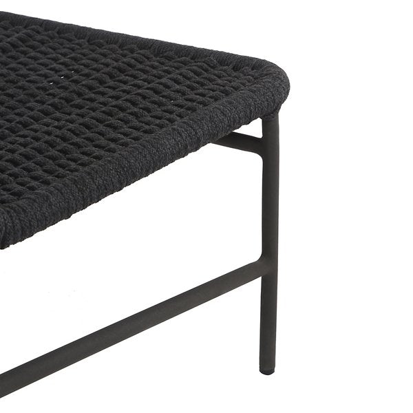 Bruno Outdoor Lounge Chair-Dark Grey
