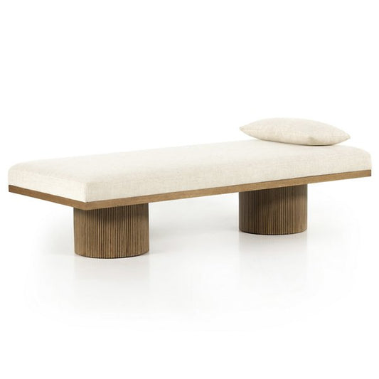 Jakobi Chaise by Four Hands - Thames Cream