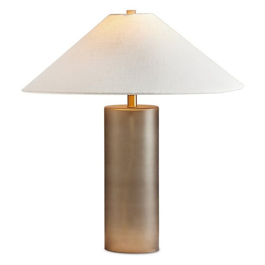 Patton Table Lamp by Four Hands - Smoked Blown Glass