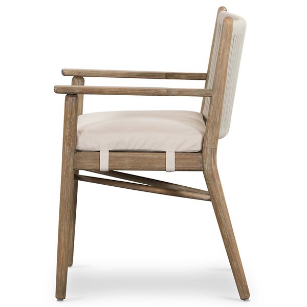 Rosen Outdoor Dining Armchair-Lakin Oat