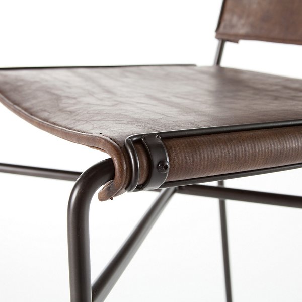 FOUR HANDS | Wharton Counter/Bar Stool-Distressed Brown | $699