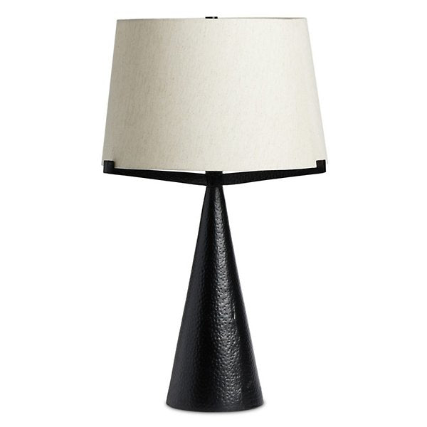 Ziggy Table Lamp by Four Hands - Hammered Black