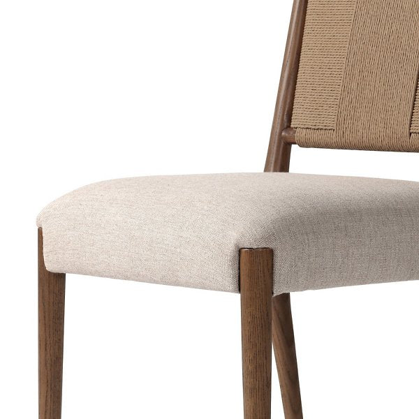 FOUR HANDS | Rothler Dining Chair-Alcala Wheat with Tan Ash | $699