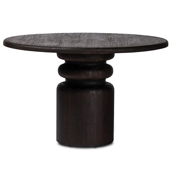 Kerrville Round Dining Table-Burnt Pine