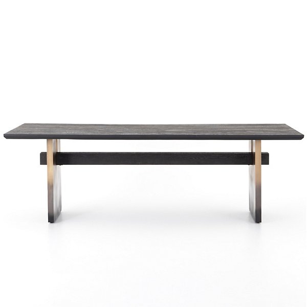 Brennan Dining Table-Worn Black